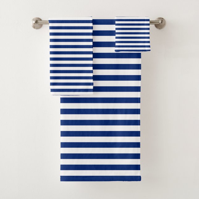 Blue and White Stripes (In situ)