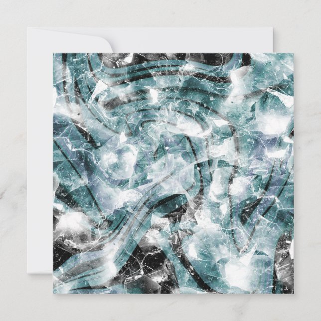 Blue asbtract glass texture (Anverso)