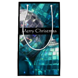 Blue Baubles Merry Christmas, bolsa de regalo para