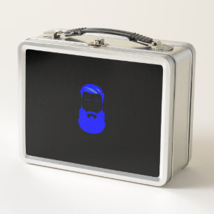 Blue Beard Metalizado Lunch Box