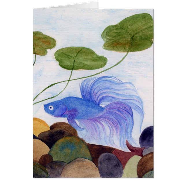 Blue Betta Fish (Frente)