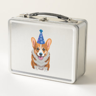 Blue Birthday Corgi Classic T-Shirt