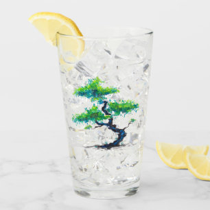 Blue Bonsai Watercolor