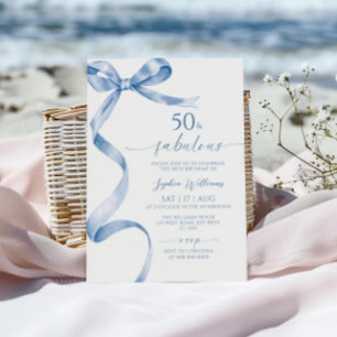 Blue Bow 50 y una invitación fabulosa para el cump