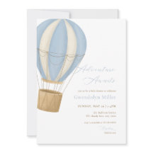 Blue Boy Adventure espera la invitación de Baby Sh