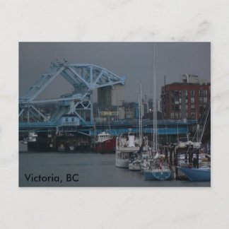 Blue Bridge Victoria, tarjeta postal BC