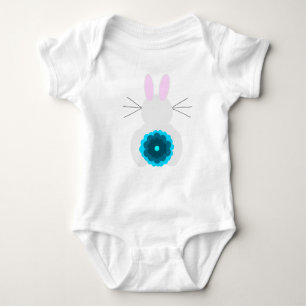 Blue Bunny Baby Body Suite