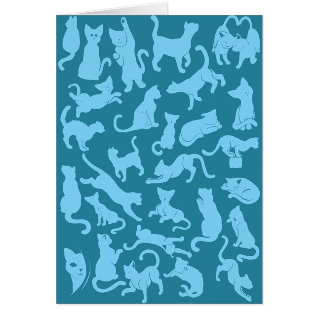 Blue Cat Pattern (Frente)