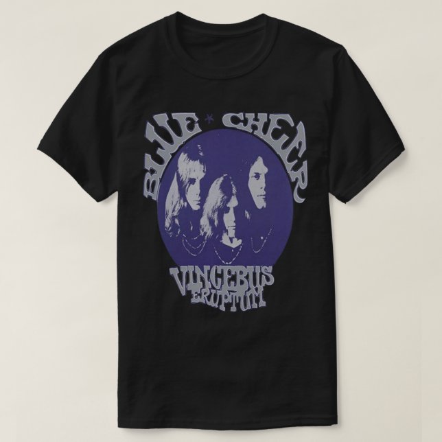 Blue Cheer - Camiseta Clásica Vincebus Eruptum (Diseño del anverso)