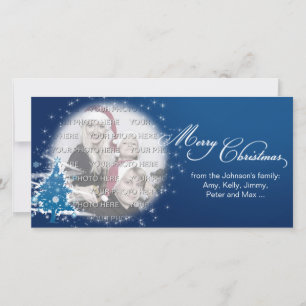 Blue Christmas Tree Feliz Navidad