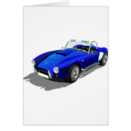 Blue Cobra Car
