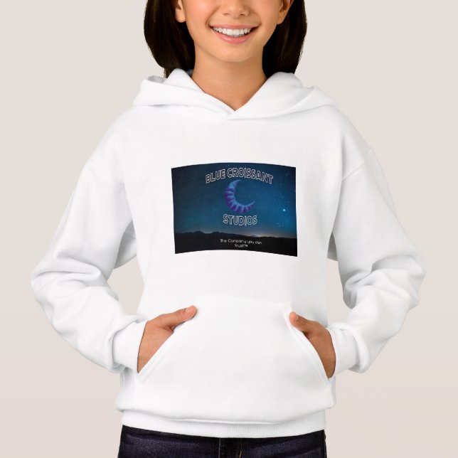 Blue Croissant Hoddie (Anverso)
