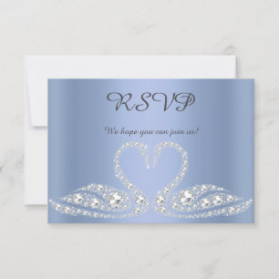 Blue Diamond swan respuesta de rsvp de todos los e