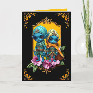 Blue Elfings Cute Blank