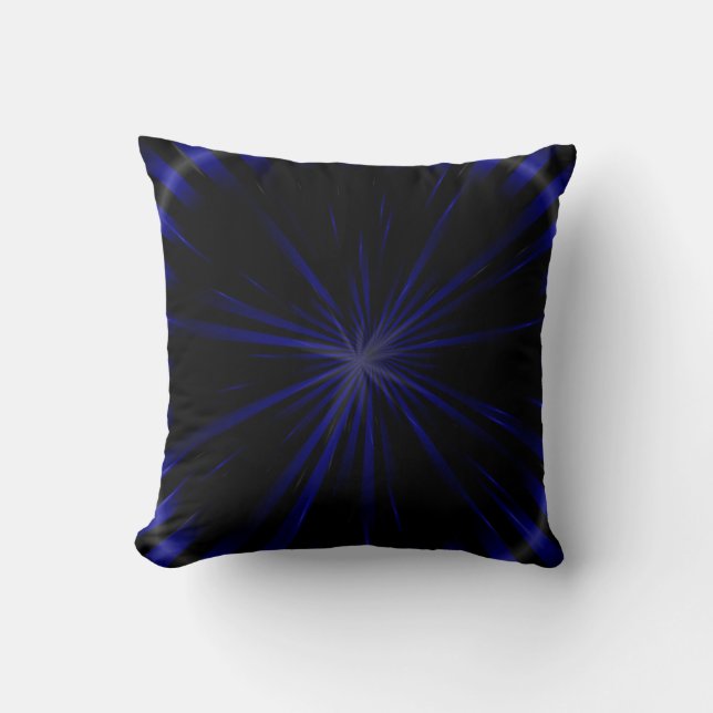 Blue Fantasy Design Resumen de almohada 32 (Anverso)