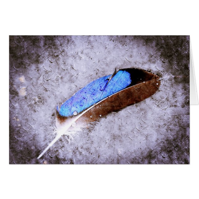 Blue Feather (Anverso (Horizontal))