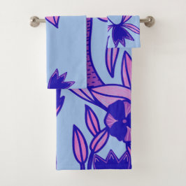 Blue Fish Towel