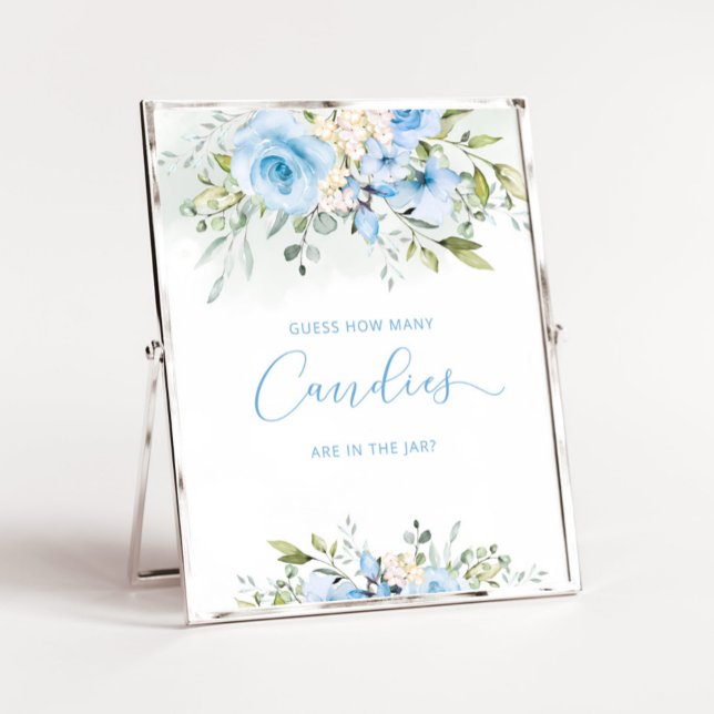 Blue floral adivina cuántos posters de caramelos (Subido por el creador)