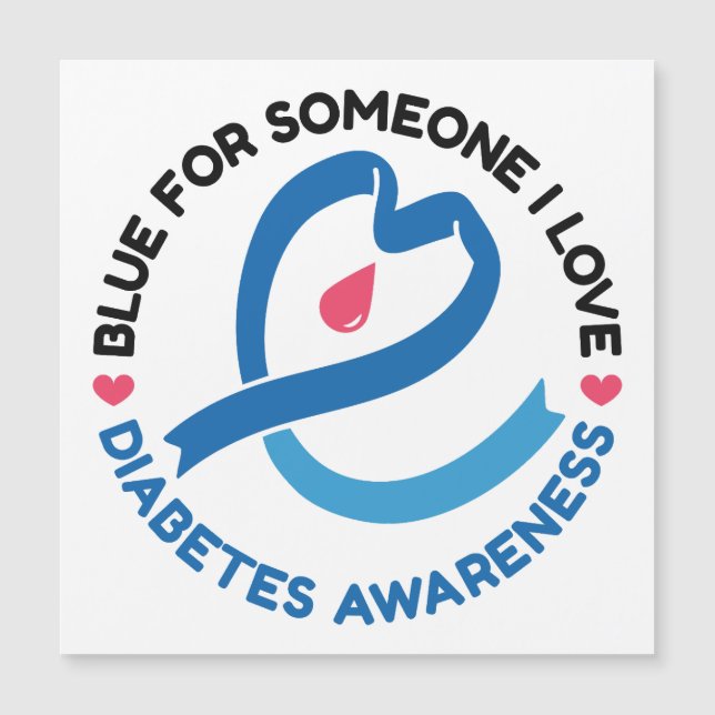 Blue for Someone I Love – Diabetes Awareness (Anverso)
