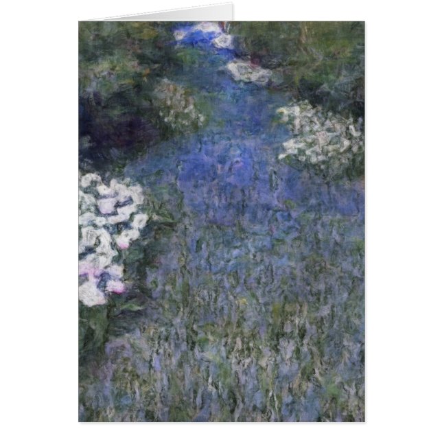 Blue Forest Path Impresionist Oilaint (Frente)