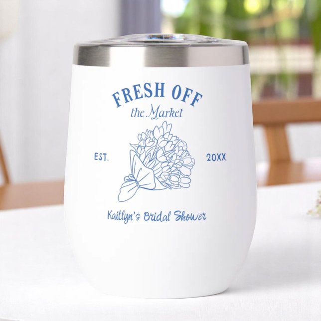 Blue Fresh Off The Market Bridal Shower (Subido por el creador)