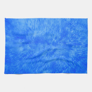 Blue Fur Frenzy Kitchen Toalla
