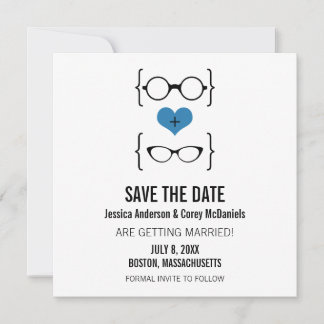 Blue Geeky Glasses salva el anuncio de la fecha