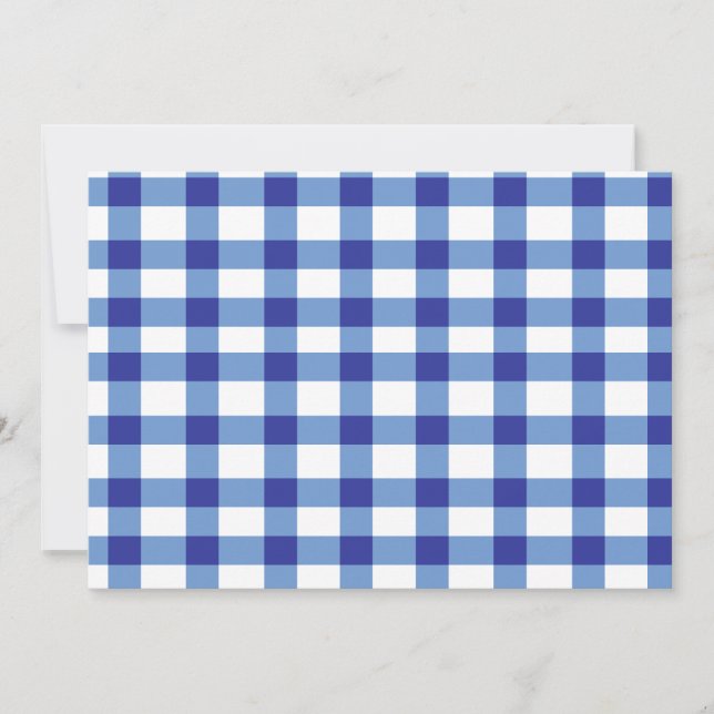 Blue Gingham (Anverso)