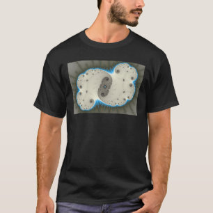 Blue Glow - Camiseta fractal