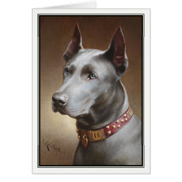 Blue Great Dane por Carl Reichert