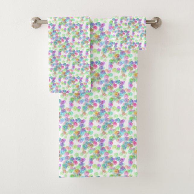 Blue Green Pink Purple Moderno Resumen Elegante (In situ)