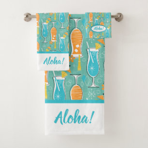Blue Hawaii and Tropical Itch - Bg Turquoise