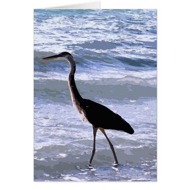 Blue Heron Wading (Frente)