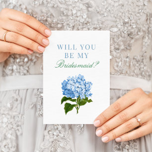 Blue Hydrangea Serás Mi Tarjeta De La Mujer De Nov