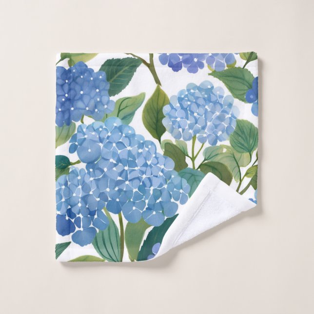 Blue Hydrangeas | Beautiful Floral Bush (Toallita)