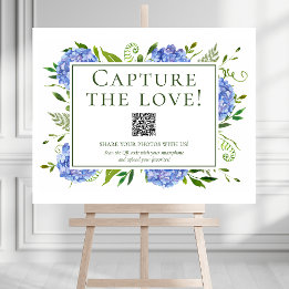 Blue Hydrangeas Ensayo Cena Compartir foto