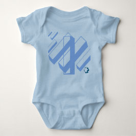 BLUE Jersey BABY Bodysuit UNISEX / metropolitano