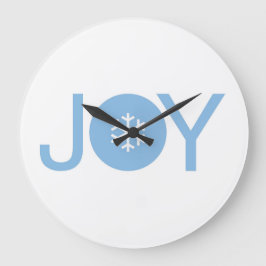 Blue Joy Navidades Gran Reloj