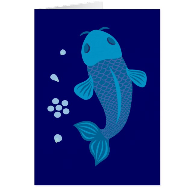 Blue Koi Fish (Frente)