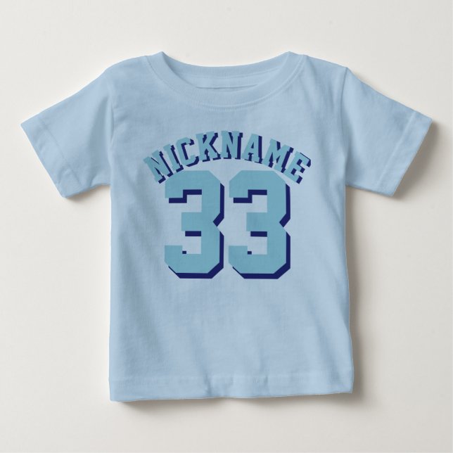 Blue Light & Aqua Baby | Deportes Jersey (Anverso)