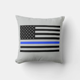 Blue Line fino señala la almohada por medio de una