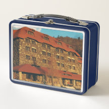 Blue Lunch Box con Grove Park Inn Photo