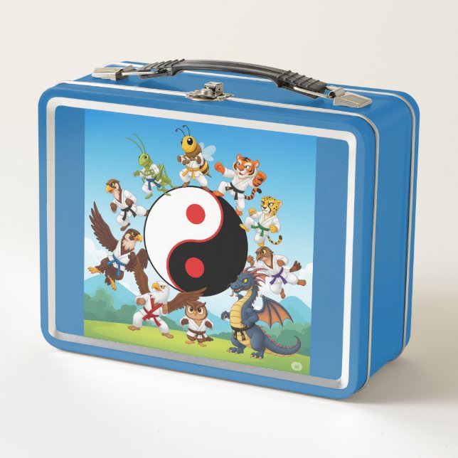 Blue Lunch Box para niños (Anverso)