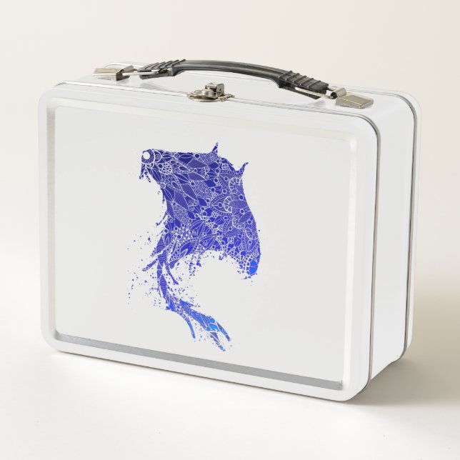 Blue Mandala Stingray (Anverso)