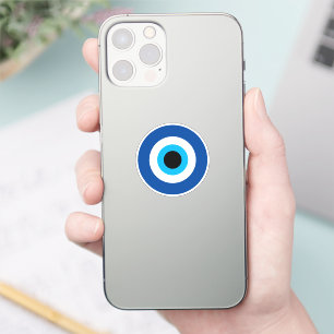 Blue Mati Evil Eye pegatina de vinilo