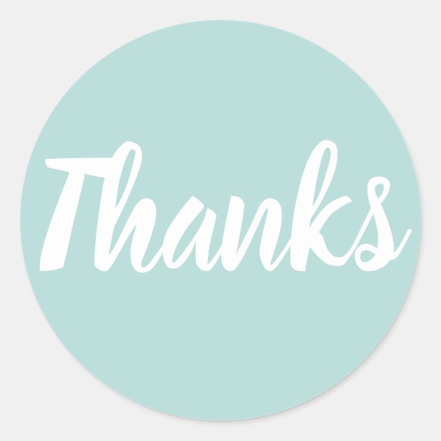 Blue pastel gracias a un simple pegatina de negoci (Anverso)