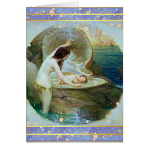 Blue Pearl Felicitaciones por tu tarjeta de Recién