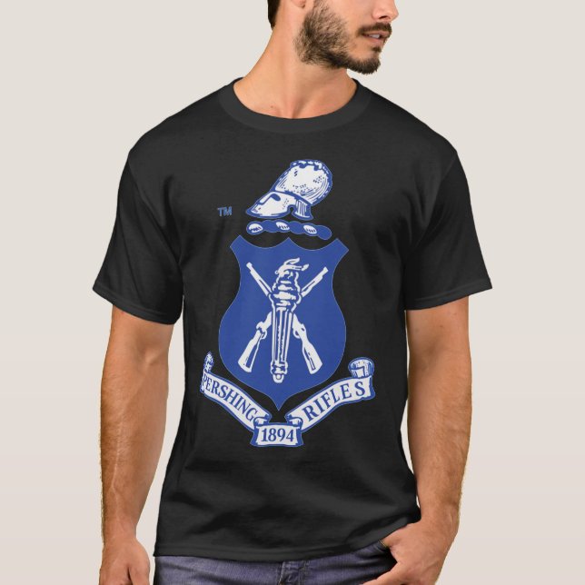 Blue Pershing Rifles Classic. Camiseta esencial (Anverso)