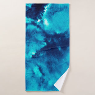 Blue Phantom Fashion Patterns Dirty Plash Watercol