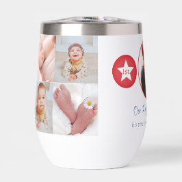 Blue Red Dad Amortización del Día de los Primeros 